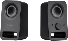 Акустика Logitech Z150 черный 980-000814 настольная полочная , 2.0, мощность RMS 6 Вт, 150-20000 Гц, пластик