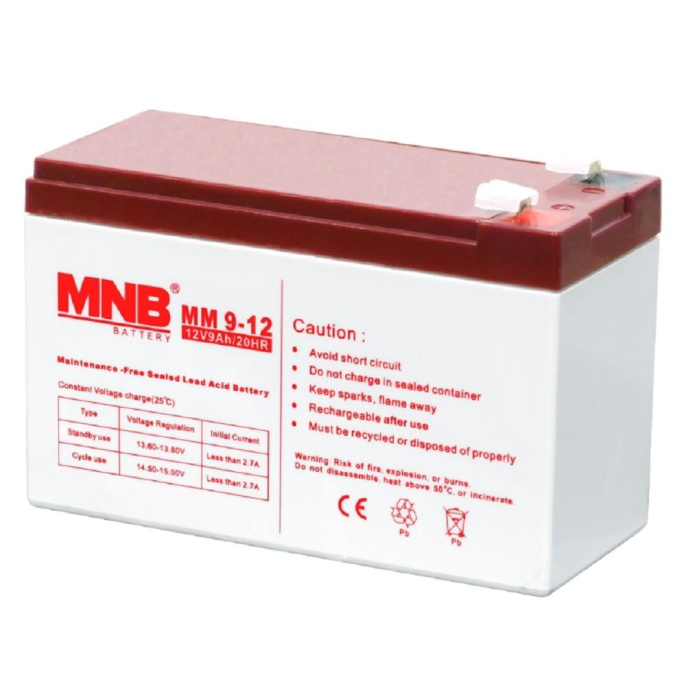 MNB Battery MNB MM 9-12 12V/9Ah F2 {УТ-00003094}