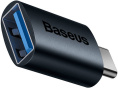 Переходник Baseus ZJJQ000003 Ingenuity Series Mini OTG Adaptor Type-C M to USB-A 3.1 F Blue