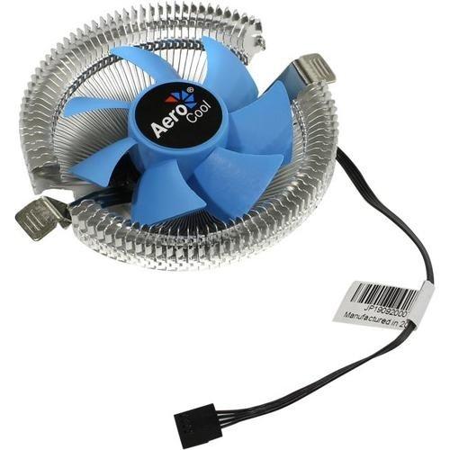 Cooler Aerocool Verkho I 90W 4пин, 775/1155, 12.2-29.7дБ, 1200-2500об/мин, Al PWM/ Clip