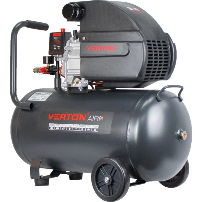 Компрессор VERTON Air AC-50/300K масляный коаксиальный 300л/мин, 01.5985.12194