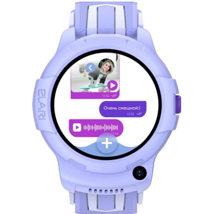 Смарт-часы Elari 4G Wink Android 8.1. Цвет: лиловый