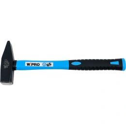 Слесарный молоток WIPRO двухкомпонентная рукоятка фиберглас+ПВХ и ТПР 0501-800