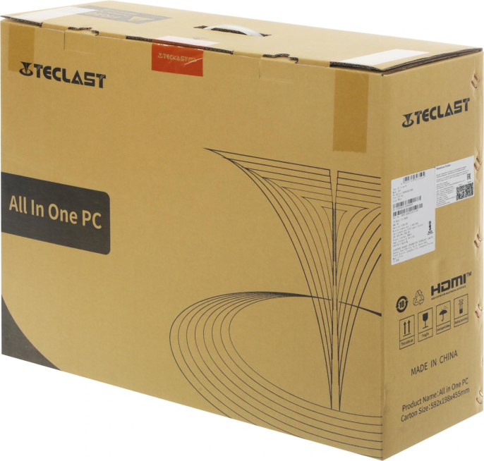 23.8" Моноблок TECLAST K24 Air Full HD, Intel Core i5 12600H, 16ГБ DDR4, 512ГБ SSD,  Windows 11 Pro, белый [k24 air 12600h16g512kru]