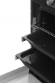 Духовой шкаф электрический Gorenje BOSX6737E09BG,  77л,  дверца с 2 стеклами,  черный