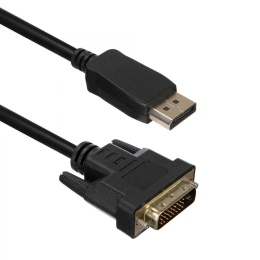 Кабель ACD-DDIM2-30B |ACD-DDIM2-30B| DisplayPort 1.2, DP-DVI, Golden Plated, 20m/25m, Черный, 3м |ACD-DDIM2-30B| 742484