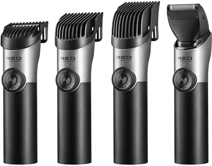Триммер Red Solution ST001 серый насадок в компл:8шт