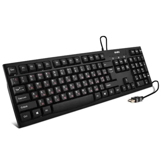 Клавиатура SVEN KB-S300 чёрная 104кл. SV-015756