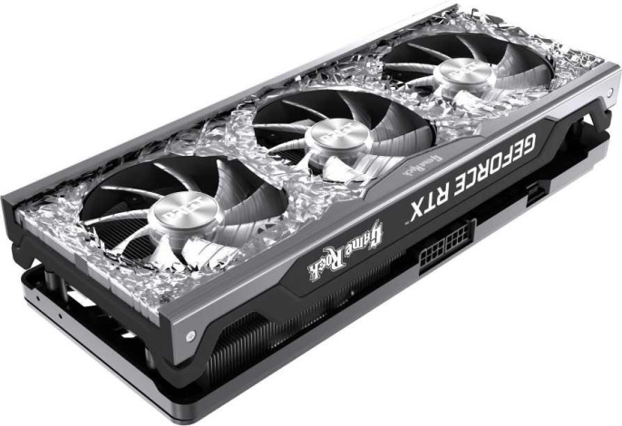 Видеокарта Palit NVIDIA GeForce RTX 3070 PA-RTX3070 GAMEROCK 8G V1 LHR 8ГБ GDDR6, LHR, Ret [ne63070019p2-1040g]