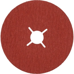 Керамический фибровый диск со шлицами XF885 (1 шт, 125х22 мм, P60) VSM 004968