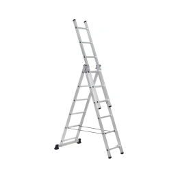 Алюминиевая трехсекционная лестница-стремянка SevenBerg 3x6 920306