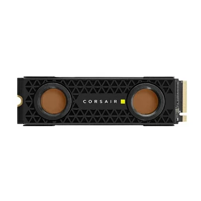 Твердотельный накопитель Corsair. CORSAIR SSD MP600 Pro Hydro X Edition, 2000GB, M.2(22x80mm), NVMe, PCIe 4.0 x4, 3D TLC, R/W 7000/6550MB/s, IOPs 800 000/660 000, TBW 1400, DWPD 0.38, with Hydro Heat Spreader (5 лет)