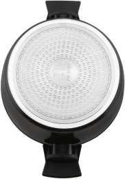 Кастрюля Polaris Monolit 24C 4л. d 24см с крышкой черный 015249