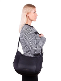 Сумка женская Piquadro Lyra BD6658W92T/N черный ткань/натур.кожа