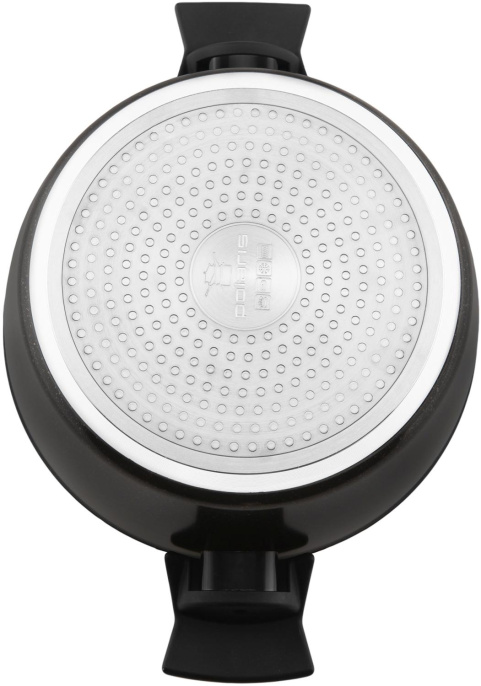 Кастрюля Polaris Monolit 24C 4л. d 24см с крышкой черный 015249