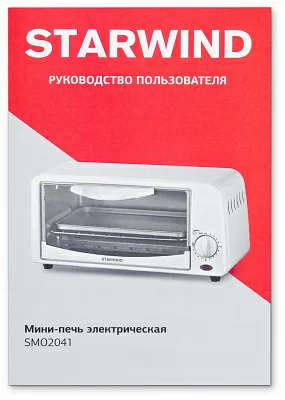 Мини-печь Starwind SMO2041 6л. 650Вт белый