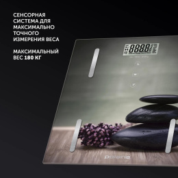 Весы напольные электронные Polaris PWS 1857DGF макс.180кг рисунок