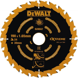 Диск пильный по лам./ДСП DeWalt DT10304-QZ d 190мм d посад. 30мм торцовочные пилы