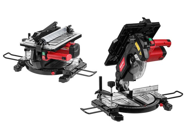Торцовочная пила комбинированная WORTEX MS 2112 LMB в кор. 1200 Вт, 210 мм, глуб. 55, стол 30 мм 0329323