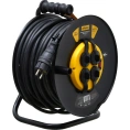 Силовой удлинитель на катушке Inforce 4 гнезда, с/з КГт 3х2,5 16A 50м IP44 GRANITE ZG 09-15-04