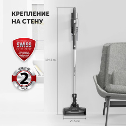 Пылесос Polaris PVCS 2090 350Вт черный/серебристый