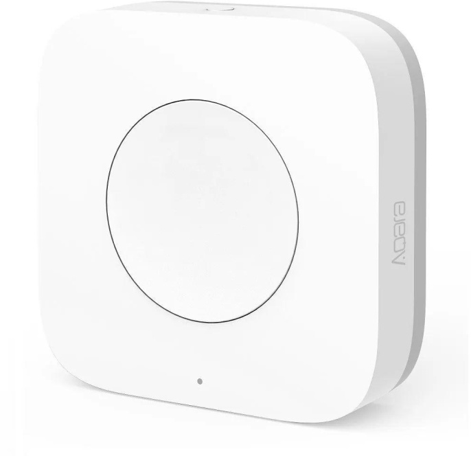 Умная кнопка AQARA T1,  р.д.10м,  белый [wb-r02d]