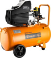 Компрессор поршневой Deko DKAC50 масляный 290л/мин 50л 2000Вт оранжевый/черный