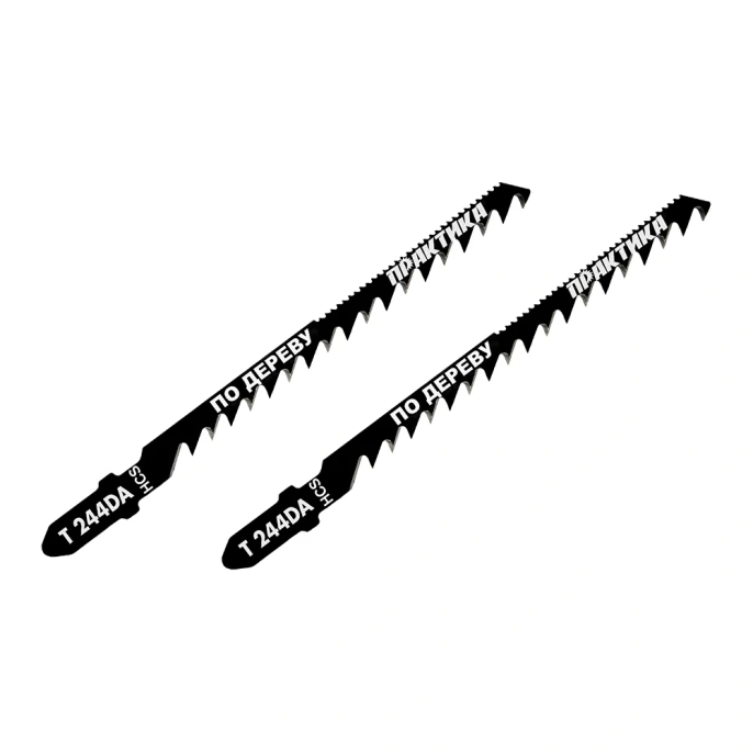 Пилки для лобзиков T244DA 2 шт ПРАКТИКА 776-973