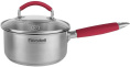 Ковш Rondell Sorge RDS-1218, 1.3л, с крышкой, стальной