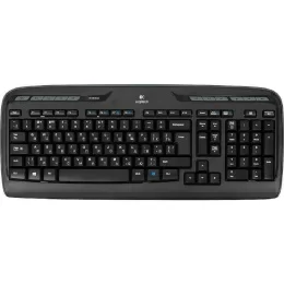 920-003995 Logitech Клавиатура + мышь MK330 USB Wireless Desktop оригинальная заводская гравировка RU/LAT