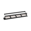 Rexant 02-0032 Панель коммутационная с кабельными органайзерами 19", 2U, 48 портов, UTP, RJ-45, CAT 5e REXANT PRO