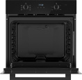 Духовой шкаф электрический WEISSGAUFF EOM 366 PDB,  67л,  дверца с 2 стеклами,  черный