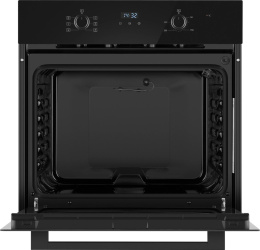 Духовой шкаф электрический WEISSGAUFF EOM 366 PDB,  67л,  дверца с 2 стеклами,  черный