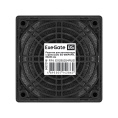 Решетка для вентилятора с фильтром 80x80 ExeGate EG-080PSFB (80x80 мм, пластиковая, квадратная, с пылевым фильтром, черная) EX295254RUS