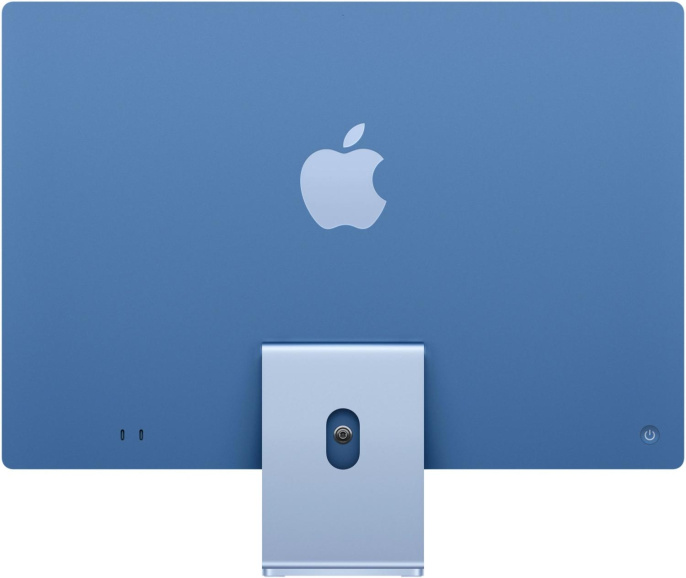 Моноблок Apple iMac A3247 24" 4.5K M4 8 core 4 16Gb SSD256Gb 8 core GPU macOS WiFi BT 143W клавиатура мышь Cam синий 4480x2520 (MWUF3ZP/A)