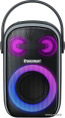 Портативная колонка Tronsmart Halo 100 60W трехполосная звуковая система, Bluetooth 5.3, водонепроницаемостьI PX6, со световыми эффектами, с ультрапортативный ручкой, до 18 часов работы, батарея 7.4V/6000mAh