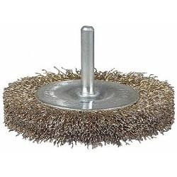 ЗУБР "ПРОФЕССИОНАЛ". Щетка дисковая для дрели, витая латунированная стальная проволока 0,3мм, 75мм [3520-075_z02]