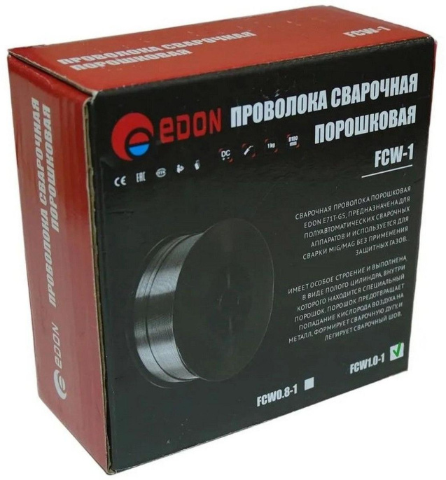 Проволока свар. Edon FCW1.0-1 D1мм 14761