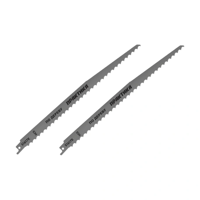 Пилки по дереву HCS S1617K (300 мм) для сабельной пилы ПРАКТИКА 773-545