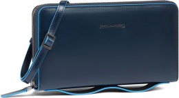 Клатч Piquadro Blue Square AC6732B2R/BLU2 синий натур.кожа