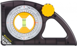 Угломер Kraftool Pro-360 пузырьковый 1глаз. магнит. литой черный/желтый 1-34850