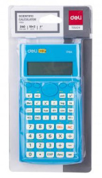 Калькулятор DELI E1710A/BLU, 10+2-разрядный, синий