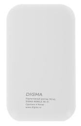Модем 3G/4G Digma Mobile Wi-Fi DMW1880 micro USB Wi-Fi Firewall +Router внешний белый (DMW1880WH)