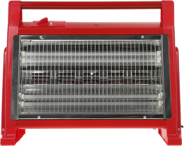 Инфракрасный обогреватель CENTEK CT-6140, 2000Вт, с термостатом, 20м2, кварцевый, красный/серый