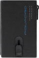 Чехол для кредитных карт Piquadro Urban PP5585UB00R/NGR, кожа натуральная, черный  / серый
