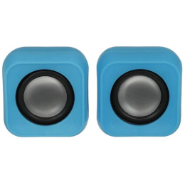 RITMIX SP-3010 blue {RMS: 5 Вт 2 х 2,5 Вт , Диаметр динамиков: 2’’, Частотный диапазон: 100 -20 кГЦ, Отношение сигнал/шум: ?80 дБ}