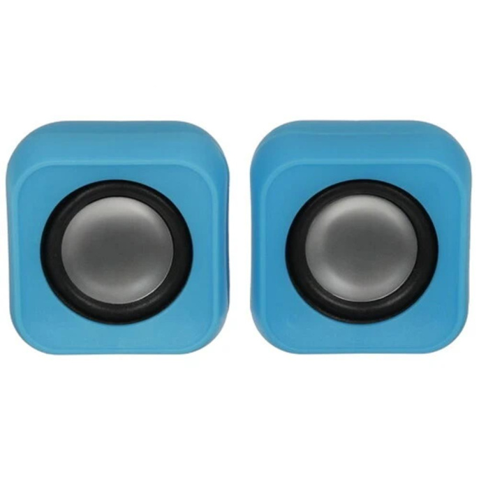 RITMIX SP-3010 blue {RMS: 5 Вт 2 х 2,5 Вт , Диаметр динамиков: 2’’, Частотный диапазон: 100 -20 кГЦ, Отношение сигнал/шум: ?80 дБ}