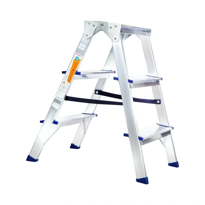 Алюминиевая стремянка Комус 2x3 ступени 1506697