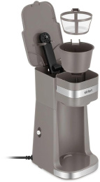 Кофеварка капельная Kitfort КТ-7316 750Вт коричневый/нержавеющая сталь