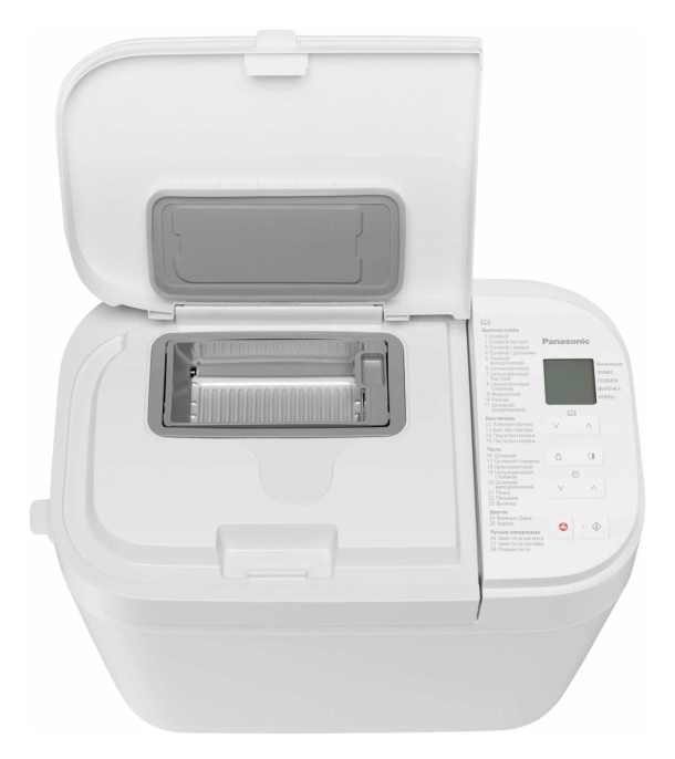 Хлебопечь Panasonic SD-R2520WTS,  белый